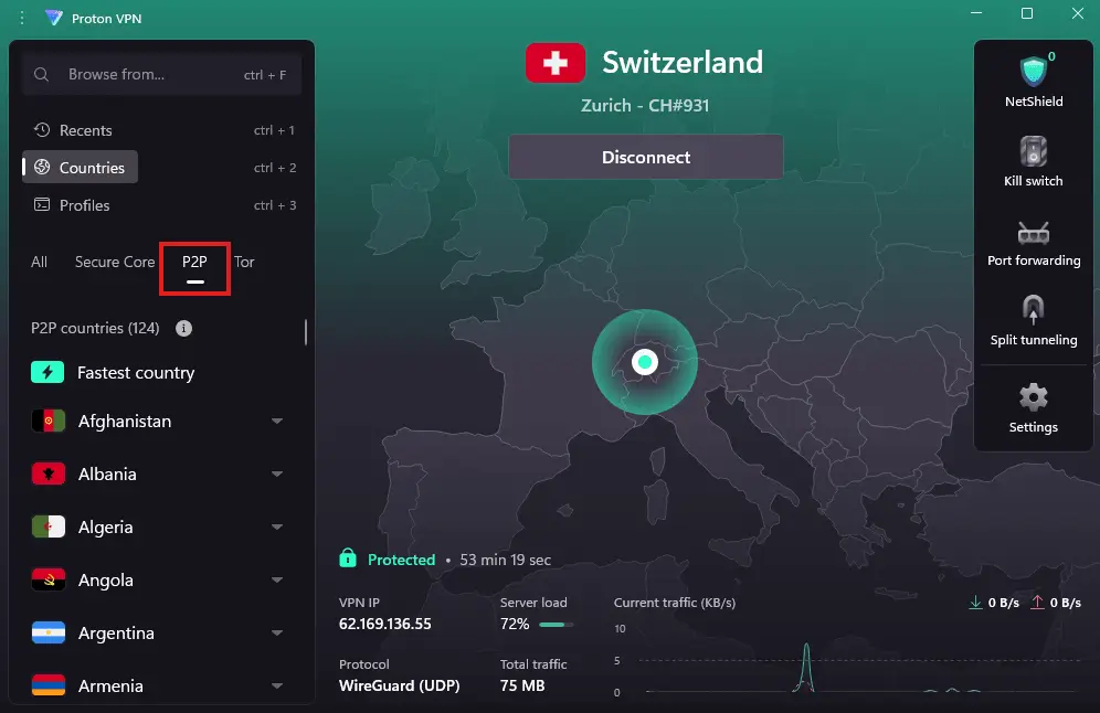 Proton VPN online VPN software