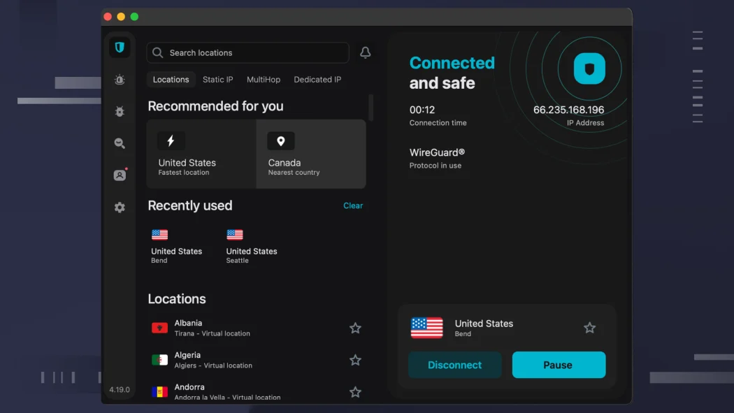 Surfshark online VPN software